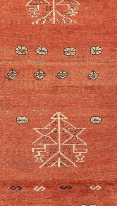 Antique Caucasian Kazak Rug 3 9 x 6 10 