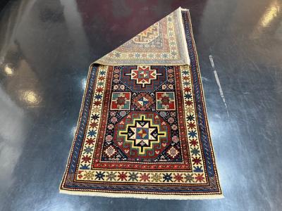 Antique Caucasian Kazak Rug 3 x 3 x 6 x 5