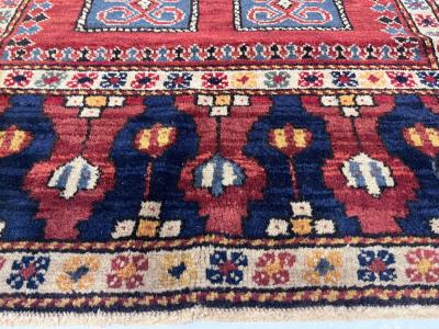 Antique Caucasian Kazak Rug 4 x 5 x 5 x 8 