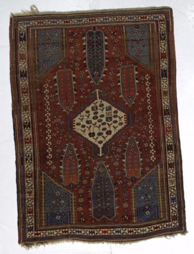 Antique Caucasian Kazak Rug 40 x 58 