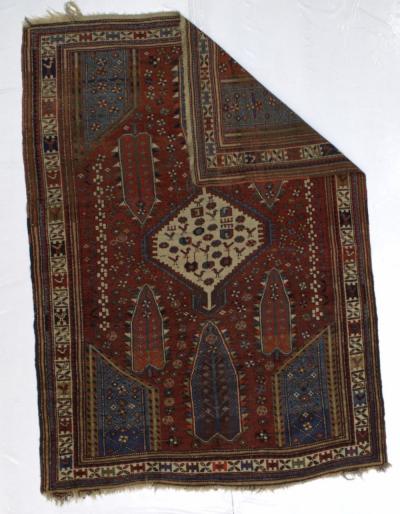 Antique Caucasian Kazak Rug 40 x 58 