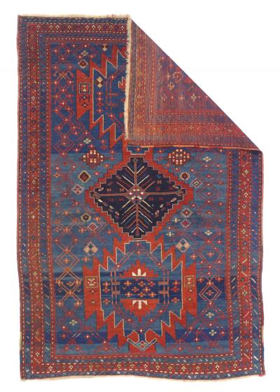 Antique Caucasian Kazak Rug 49 x 72 