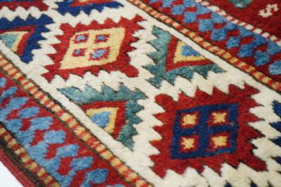 Antique Caucasian Kazak Rug 5 3 x 8 0 