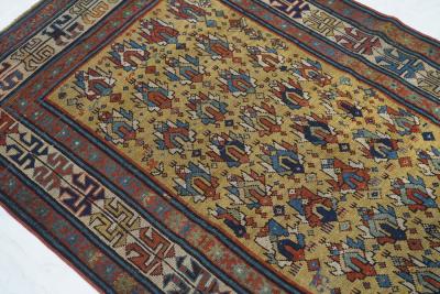 Antique Caucasian Rug 38 x 510