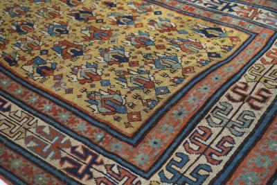 Antique Caucasian Rug 38 x 510