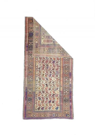 Antique Caucasian Shirvan Rug 2 9 x 5 7 