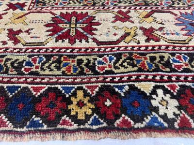 Antique Caucasian Shirvan Rug 3 5 x 10 0 