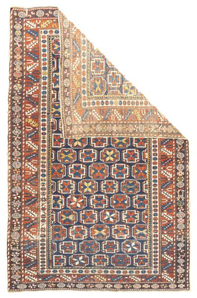 Antique Caucasian Shirvan Rug 3 8 x 5 8 