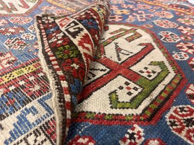 Antique Caucasian Shirvan Rug 3 9 x 4 3 
