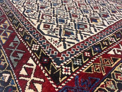Antique Caucasian Shirvan Rug 3 9 x 5 2 