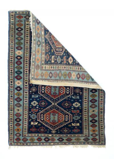 Antique Caucasian Shirvan Rug 33 x 45 