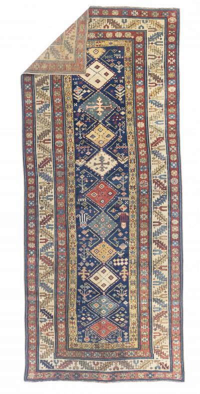 Antique Caucasian Shirvan Rug 34 x 710 