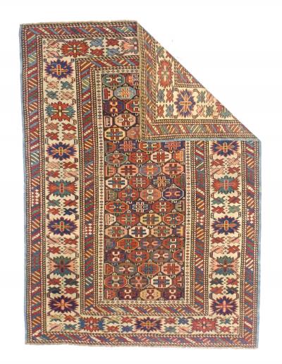 Antique Caucasian Shirvan Rug 36 x 410 