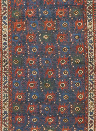 Antique Caucasian Shirvan Rug 4 7 x 6 6 