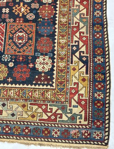 Antique Caucasian Shirvan Rug 4 x 7 11 