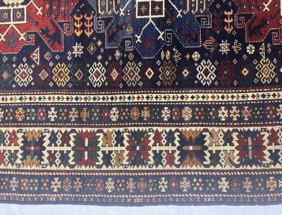 Antique Caucasian Shirvan Rug 41 x 910 