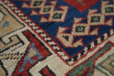Antique Caucasian Shirvan Rug 53 x 97