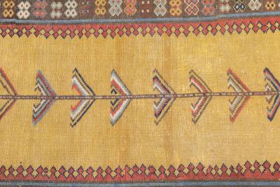 Antique Caucasian Talish Rug 35 x 711