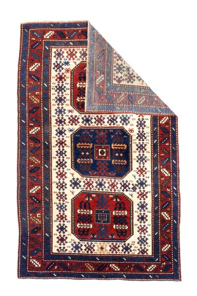 Antique Chajli Kazak Rug 410 x 710 