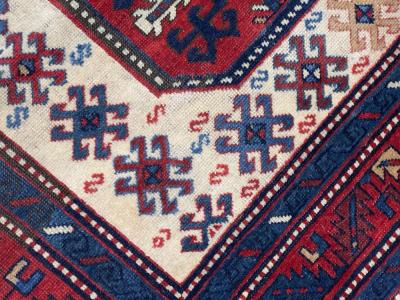 Antique Chajli Kazak Rug 410 x 710 