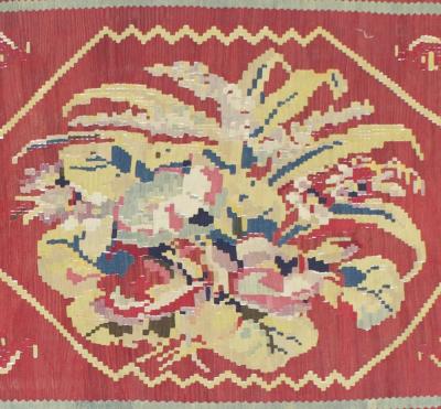 Antique Charkoy Kilim Rug 40 x 510 