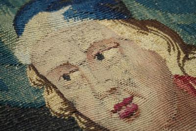 Antique Don Quijote Tapestry 9 1 x 11 2 