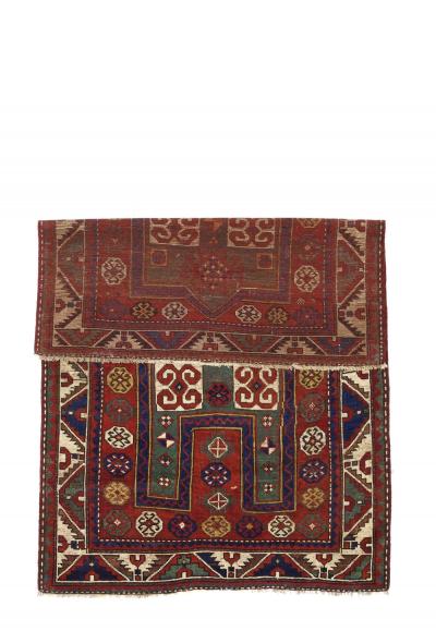 Antique Fakhralou Kazak Rug 311 x 5 x 11 