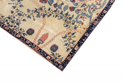 Antique Farahan Rug 2 8 x 5 2 