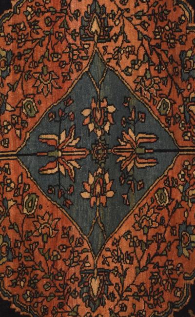 Antique Farahan Rug 24 x 211