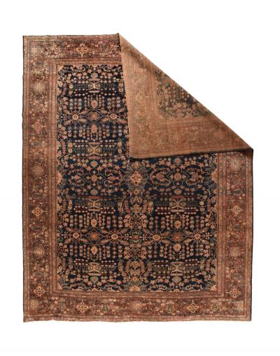 Antique Farahan Sarouk Rug 10 6 x 13 9 
