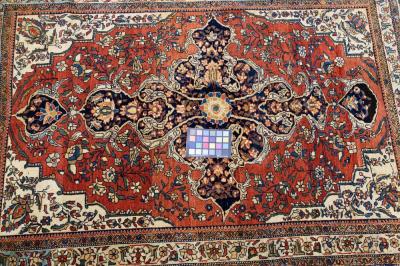 Antique Farahan Sarouk Rug 3 8 x 5 2 