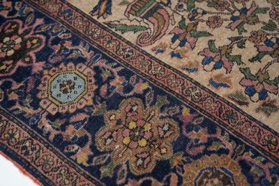 Antique Farahan Sarouk Rug 3 9 x 6 3 