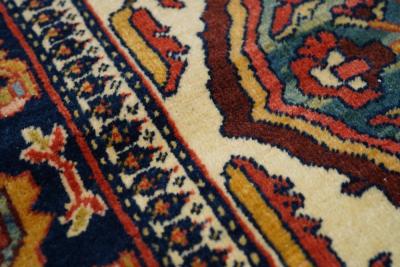 Antique Farahan Sarouk Rug 4 3 x 6 7 