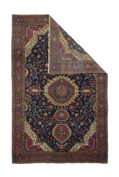 Antique Farahan Sarouk Rug 40 x 64