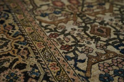 Antique Farahan Sarouk Rug 43 x 67
