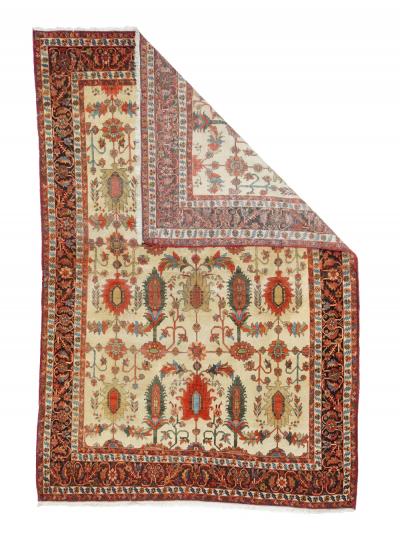 Antique Farahan Sarouk Rug 44 x 66
