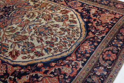 Antique Farahan Sarouk Rug 44 x 67