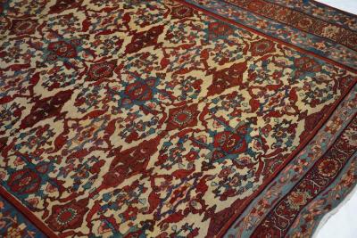 Antique Farahan Sarouk Rug 6 6 x 10 1 