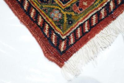 Antique Farahan Sarouk Rug 8 11 x 11 4 