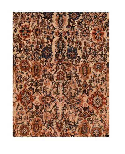 Antique Farahan Sarouk Rug 8 11 x 11 8 