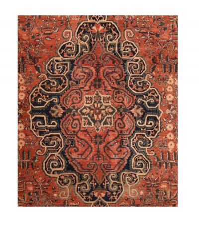 Antique Farahan Sarouk Rug 8 6 x 11 0 