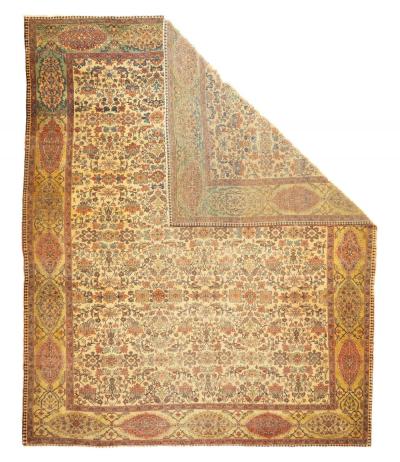 Antique Farahan Sarouk Rug 8 7 x 10 5 