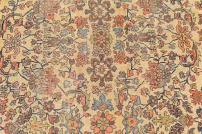 Antique Farahan Sarouk Rug 8 7 x 10 5 