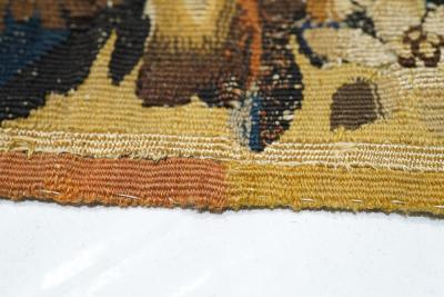 Antique Fiine French Tapestry 9 1 x 12 4 