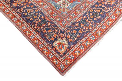 Antique Fine Persian Mohtasham Kashan Rug 4 5 x 6 8 