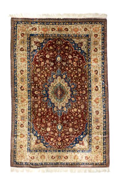 Antique Fine Turkish Rug 5 3 x 8 2 