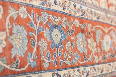 Antique Fine and Rare Persian Heriz Rug 46 x 59 