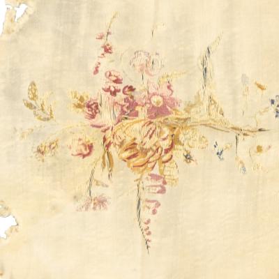 Antique French Aubusson Cover Seat 20 x 22