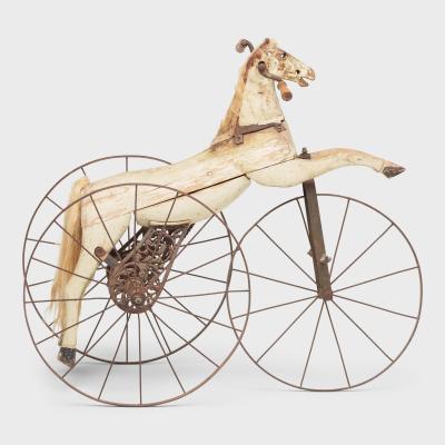 Antique French Pony Tricycle