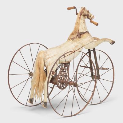 Antique French Pony Tricycle